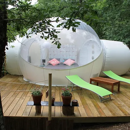 Роскошный шатер Au Pays Des Bulles Montendre